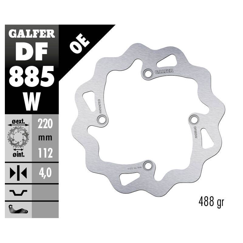 BRAKE ROTOR FIXED WAVE 220