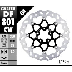 BRAKE ROTOR FLOATING WAVE - 17104095
