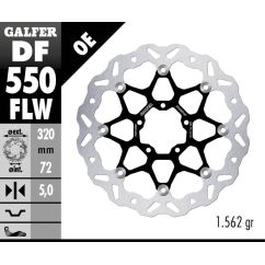 BRAKE ROTOR FLOATING WAVE - 17104162