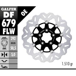 BRAKE ROTOR FLOATING WAVE STEEL CENTER - 17104211