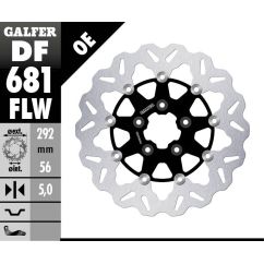 BRAKE ROTOR FLOATING WAVE STEEL CENTER - 17104217