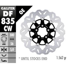 BRAKE ROTOR FLOATING WAVE - 17104327
