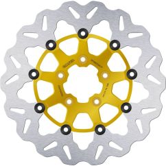 BRAKE ROTOR FLOATING WAVE GOLD