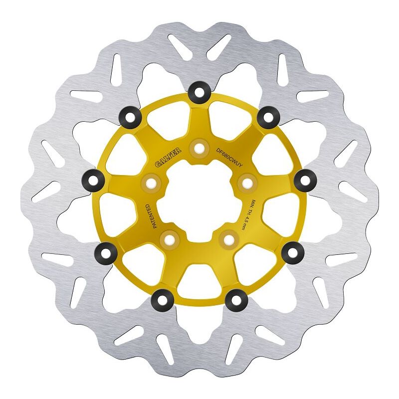 BRAKE ROTOR FLOATING WAVE GOLD