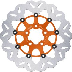 BRAKE ROTOR FLOATING WAVE ORANGE