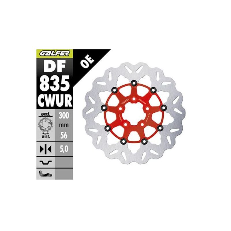 BRAKE ROTOR FLOATING WAVE - 17104972