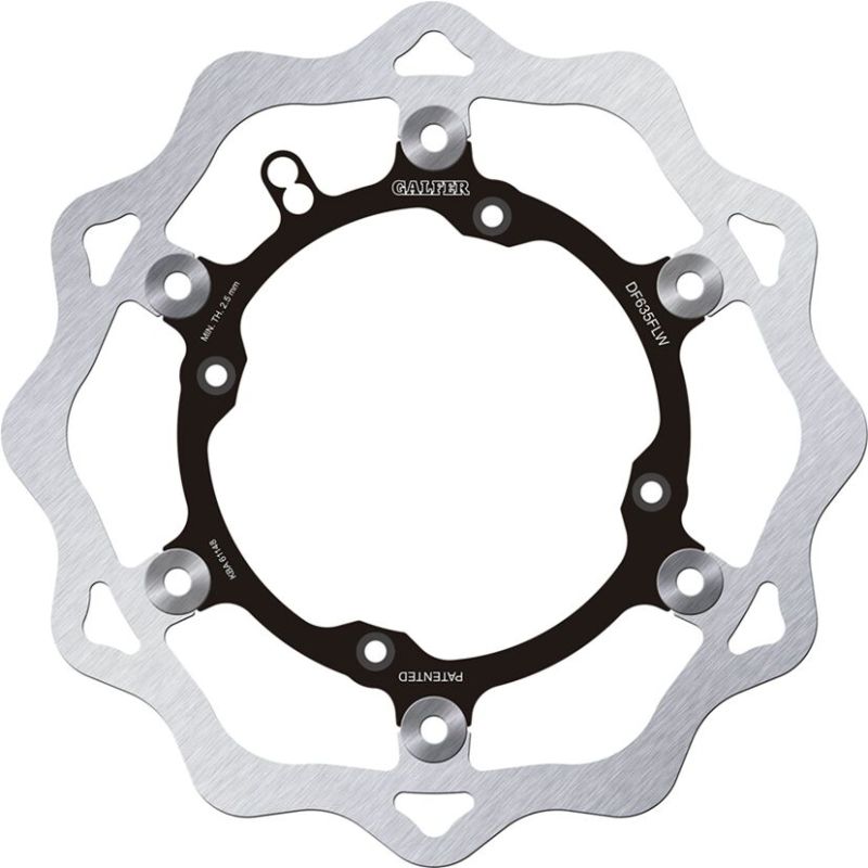 BRAKE ROTOR FLOATING WAVE STEEL CENTER - 17111750