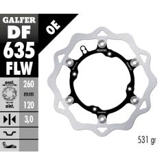 BRAKE ROTOR FLOATING WAVE STEEL CENTER - 17111750