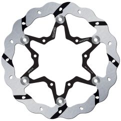 BRAKE ROTOR FLOATING WAVE GROOVED