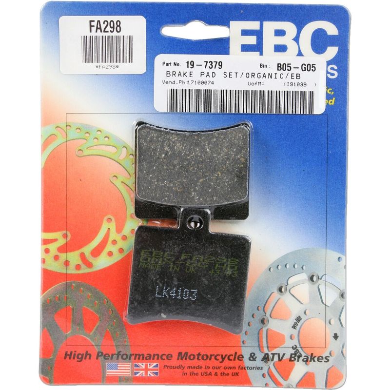 BRAKE PAD FA SERIES ORGANIC