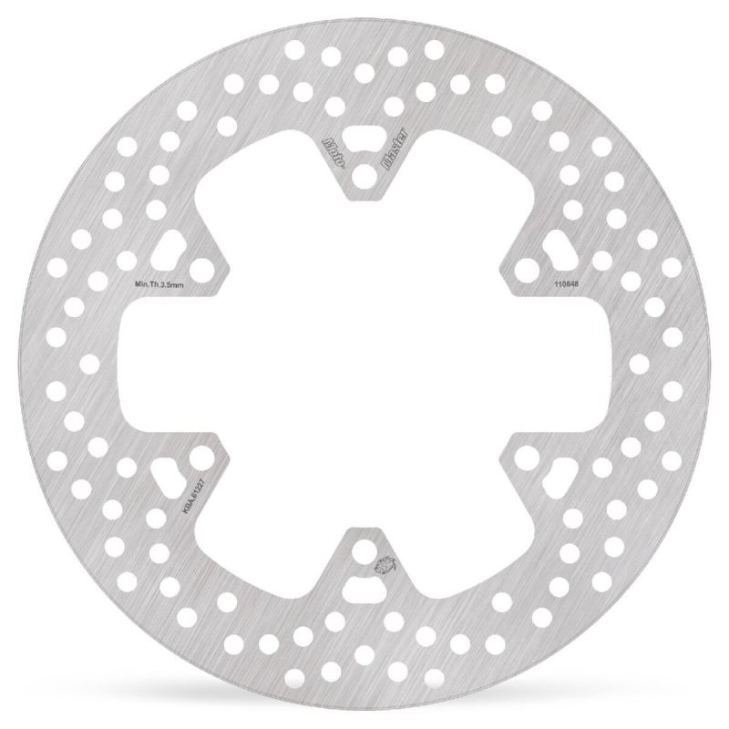 BRAKE ROTOR FIXED HALO ROUND NATURAL - 17103009