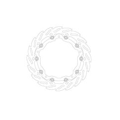 BRAKE ROTOR FLOATING FLAME - 17104862