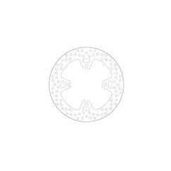 BRAKE ROTOR FIXED HALO - 17104888
