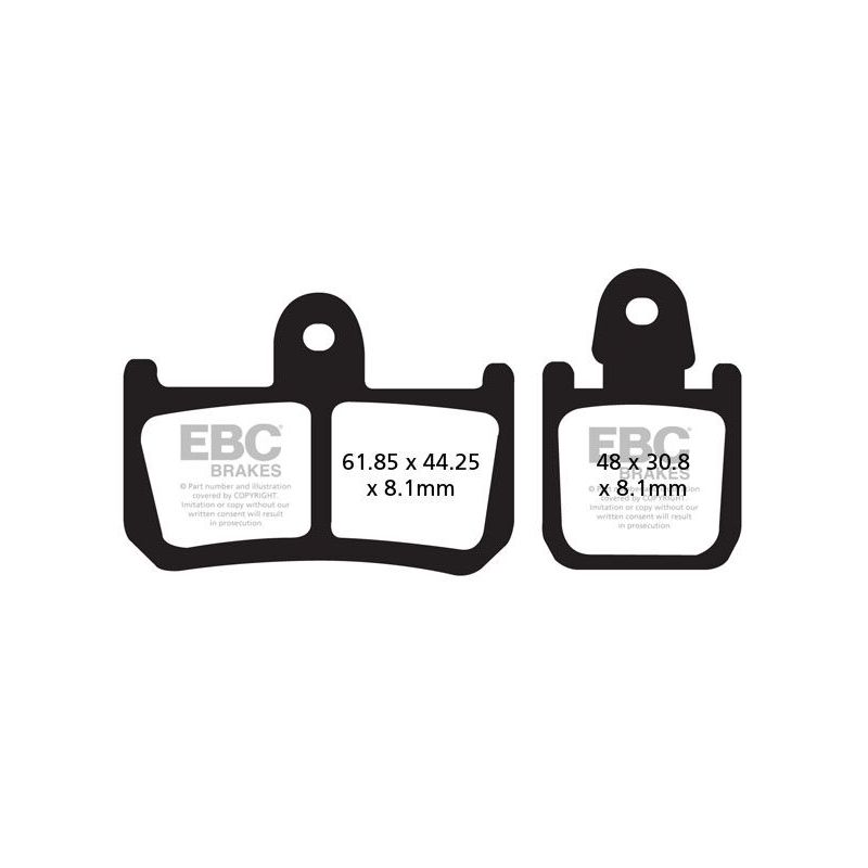 BRAKE PAD FA SERIES ORGANIC - 17200298