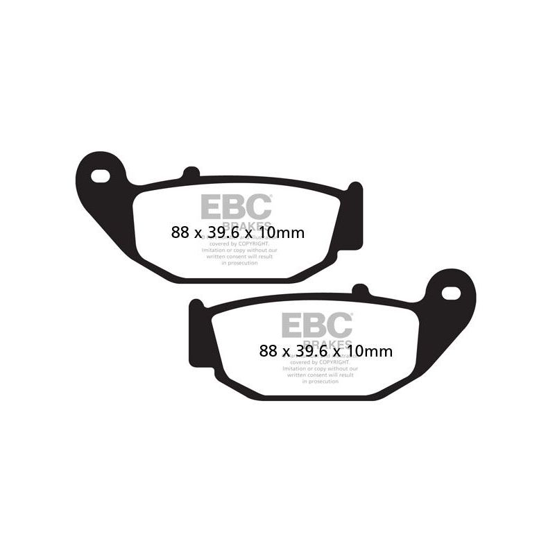 BRAKE PAD FA SERIES ORGANIC - 17200301