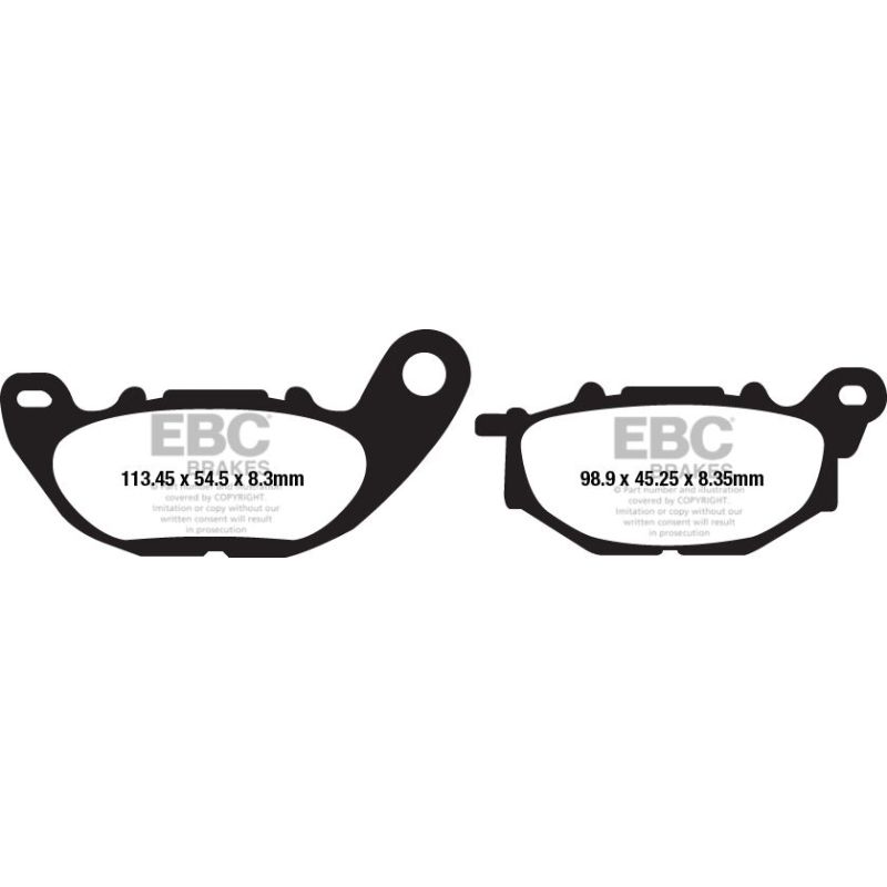 BRAKE PAD FA-SERIES ORGANIC - 17200578