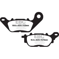 BRAKE PAD FA-SERIES ORGANIC - 17200579