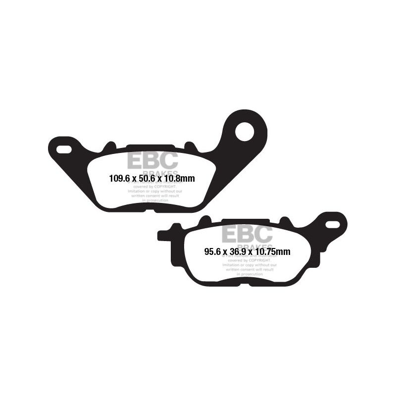 BRAKE PAD FA-SERIES ORGANIC - 17200579