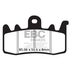BRAKE PAD FA-SERIES ORGANIC - 17200595