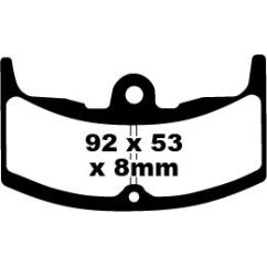BRAKE PAD FA SERIES ORGANIC - 17220216