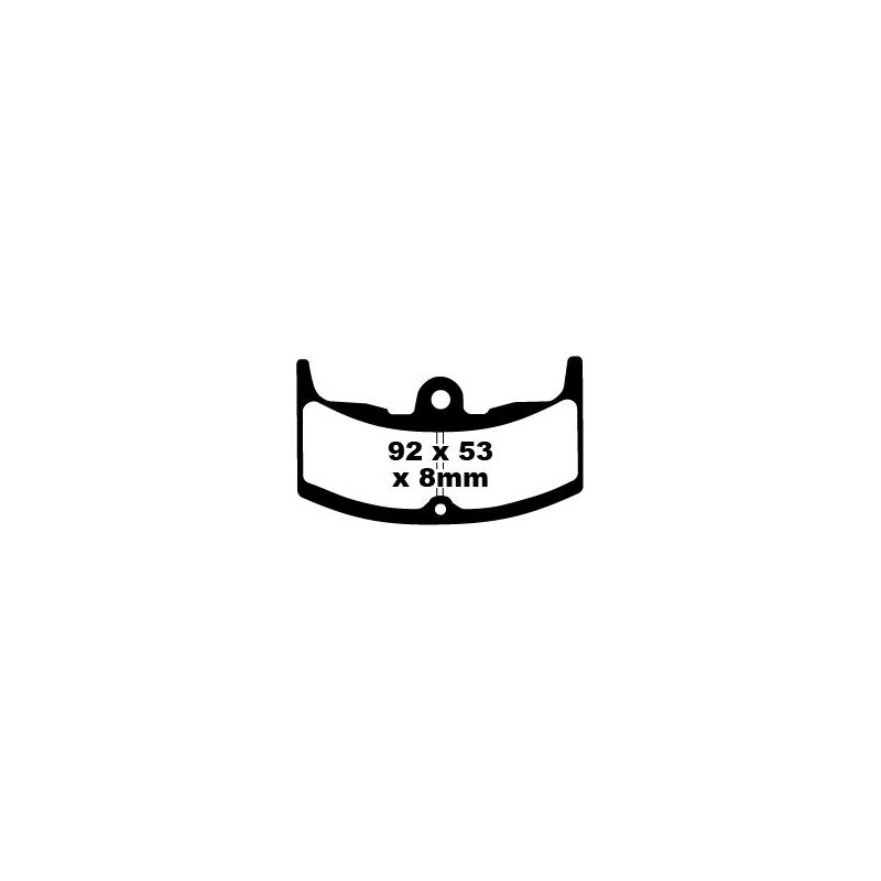 BRAKE PAD FA SERIES ORGANIC - 17220216