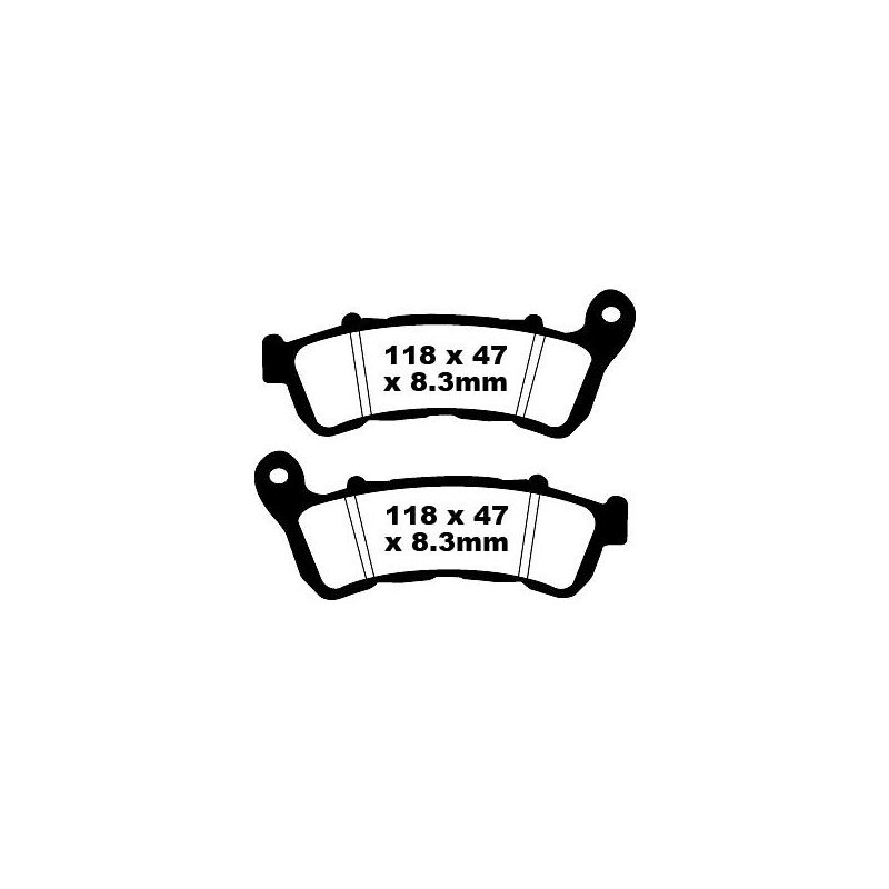 BRAKE PAD FA SERIES ORGANIC - 17220289