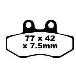 BRAKE PAD FA SERIES ORGANIC - 17220609