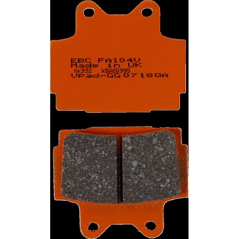 BRAKE PAD FA SERIES ORGANIC - FA104