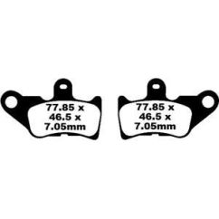 BRAKE PAD SFA SERIES ORGANIC SCOOTER - 17200265