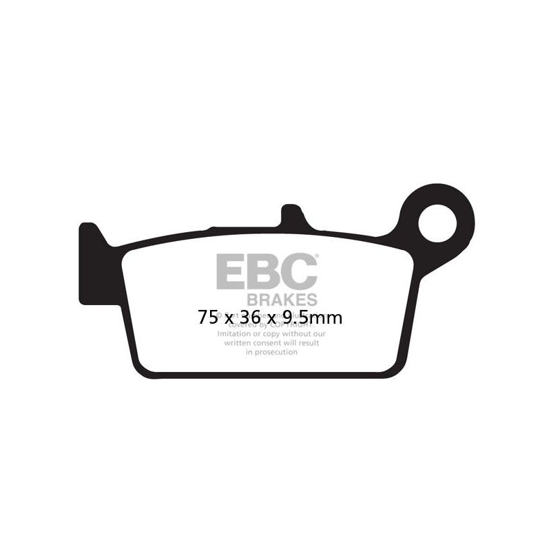 BRAKE PAD SFA SERIES ORGANIC SCOOTER - 17200381