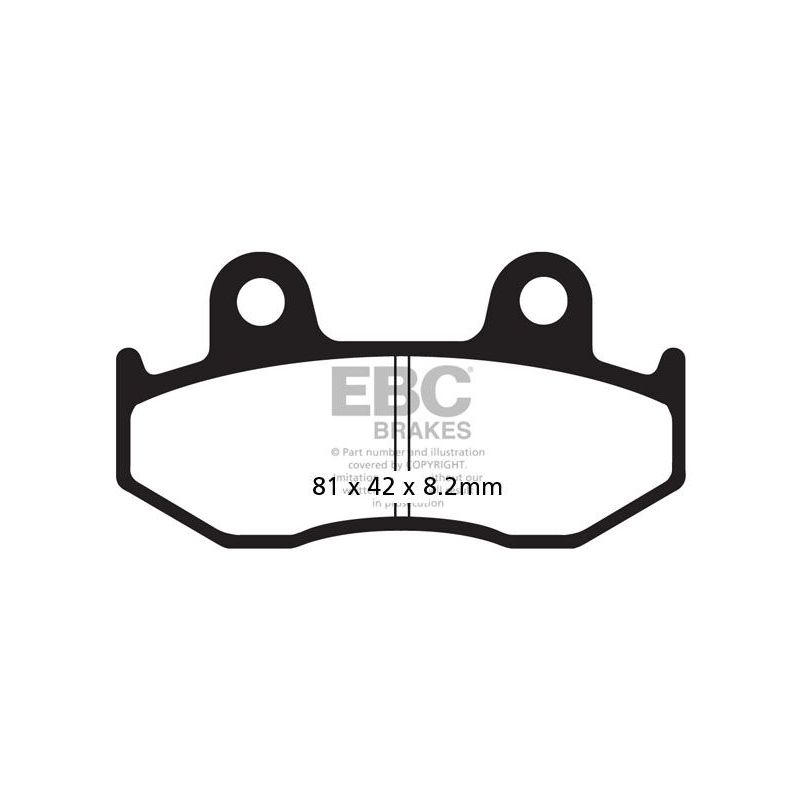BRAKE PAD SFA SERIES ORGANIC SCOOTER - 17200390