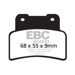 BRAKE PAD SFA SERIES ORGANIC SCOOTER - 17200392