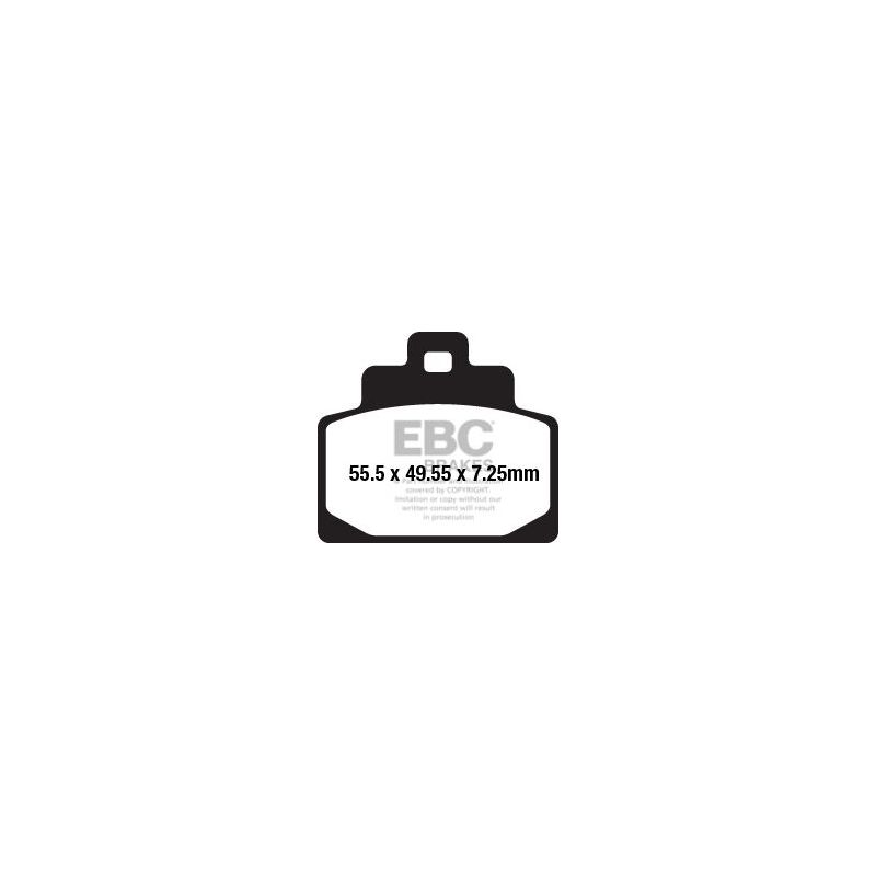 BRAKE PAD SFA-SERIES ORGANIC SCOOTER - 17200577