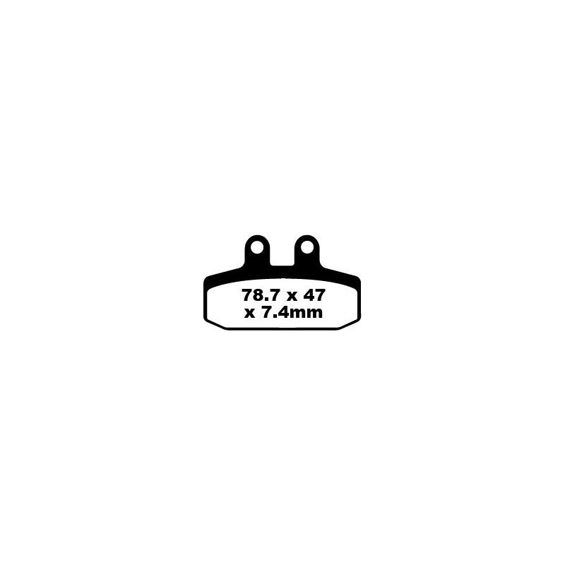 BRAKE PAD SFA SERIES ORGANIC - 17220330