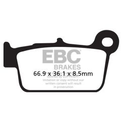 BRAKE PAD FA-TT SERIES CARBON OFFROAD - 17200486