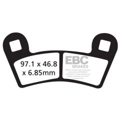 BRAKE PAD FA-TT SERIES CARBON OFFROAD - 17200533
