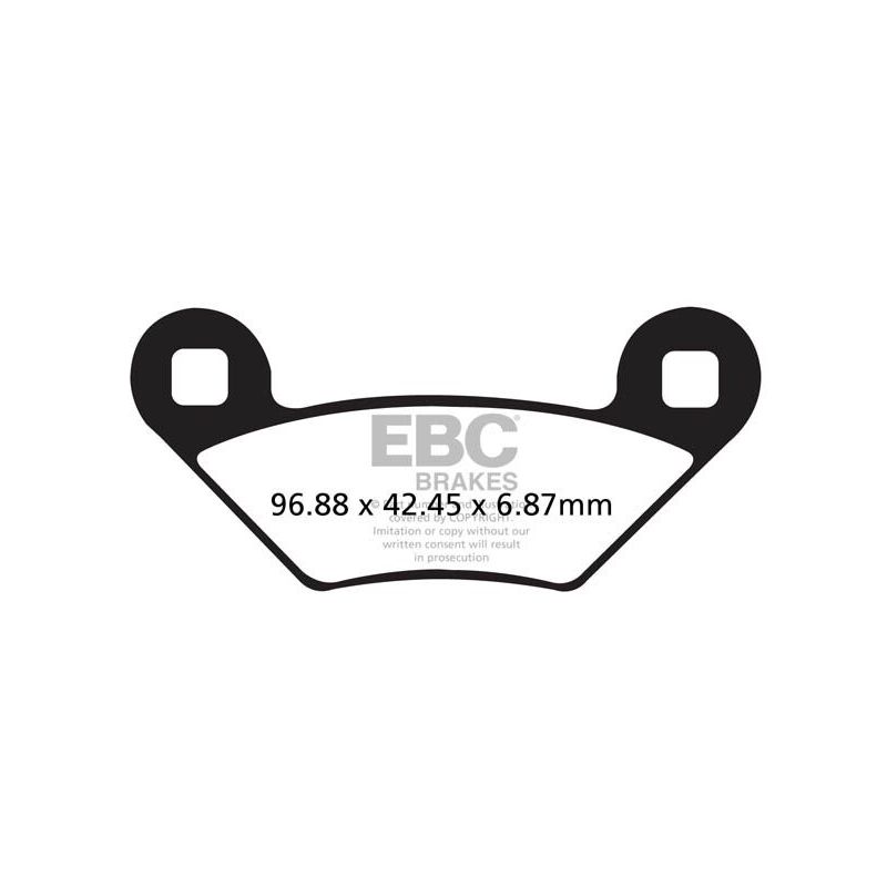 BRAKE PAD FA-TT SERIES CARBON OFFROAD - 17200534