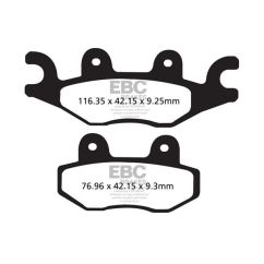 BRAKE PAD FA-TT SERIES CARBON OFFROAD - 17200538