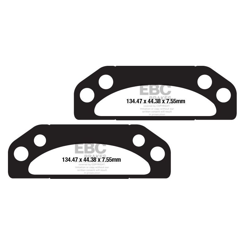 BRAKE PAD FA-TT SERIES CARBON OFFROAD - 17200563