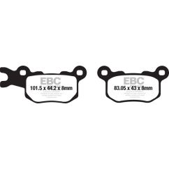 BRAKE PAD FA-TT SERIES CARBON OFFROAD - 17200574