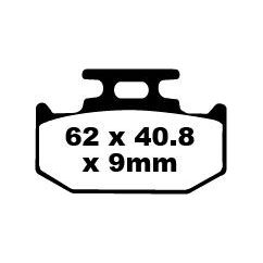 BRAKE PAD FA-TT SERIES CARBON FIBER OFFROAD - 17220250