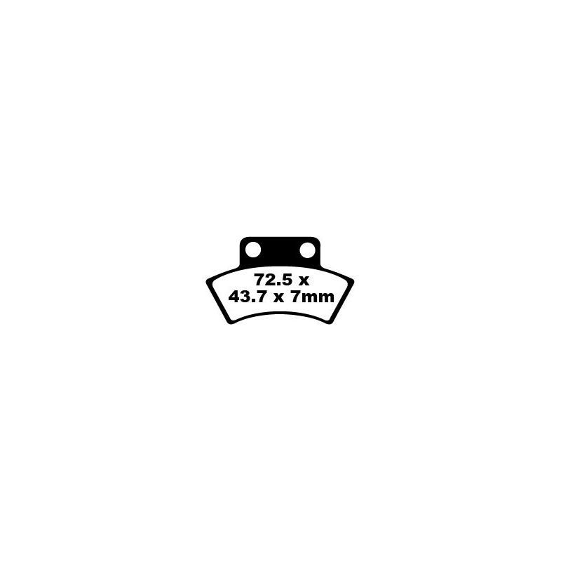 BRAKE PAD FA-TT SERIES CARBON FIBER OFFROAD - 17220268