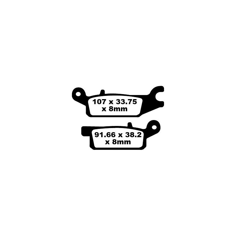 BRAKE PAD FA-TT SERIES CARBON FIBER - 17220302