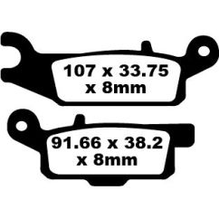 BRAKE PAD FA-TT SERIES CARBON FIBER - 17220303