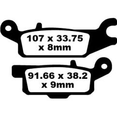 BRAKE PAD FA-TT SERIES CARBON FIBER - 17220304