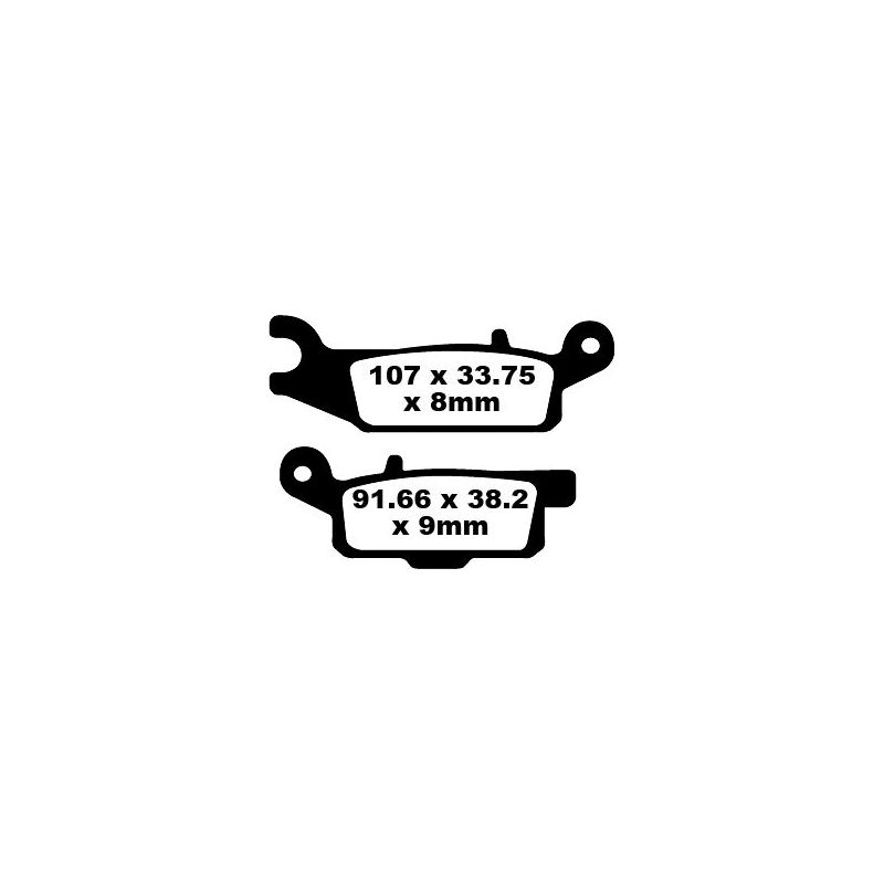 BRAKE PAD FA-TT SERIES CARBON FIBER - 17220305