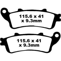 BRAKE PAD SFA SERIES ORGANIC - 17220335