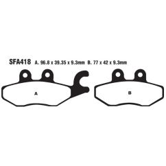 BRAKE PAD SFA SERIES ORGANIC - 17220354