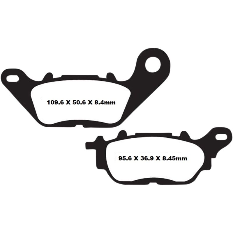 BRAKE PAD SFA SERIES ORGANIC - 17220358