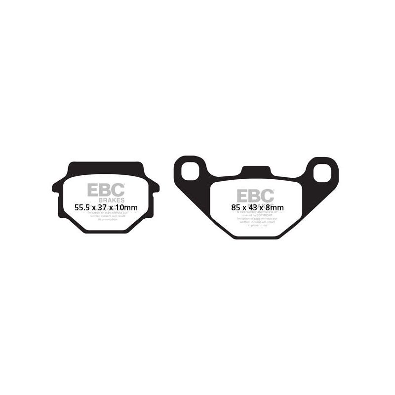 BRAKE PAD SFAC SERIES CARBON FIBER SCOOTER